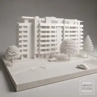 Ukážka návrhu architektonického modelu 4