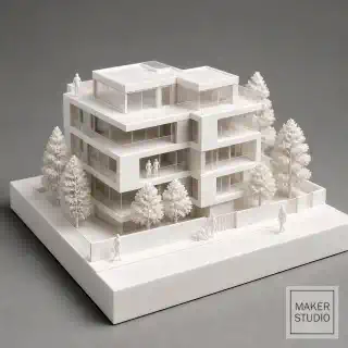 Ukážka návrhu architektonického modelu 13